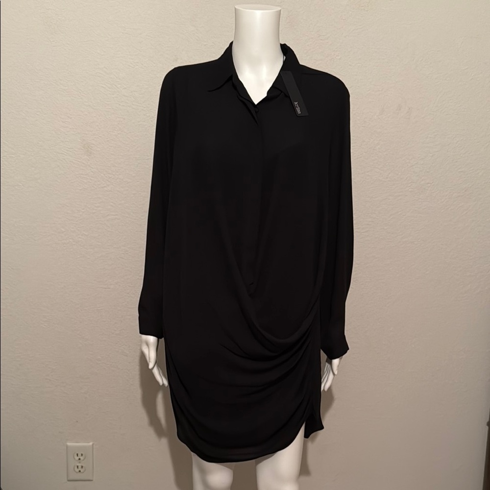 Elegant Black Tunic Top